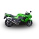 KAWASAKI ZZR 1400 2006/07 DOBLE ESCAPE HOMOLOGADO Y TUBOS DE CONEXIÓN GPE ANN. POPPY