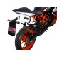 Honda cbr 1000 rr 2008/11 gpr satinox 