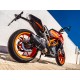 KTM DUKE 390 2013/16 E3 ESCAPE HOMOLOGADO Y TUBO DE CONEXIÓN FURORE NERO