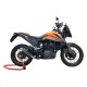 KTM ADVENTURE 390 2020 E4 ESCAPE HOMOLOGADO Y TUBO DE CONEXIÓN FURORE EVO4 NERO