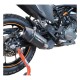 KTM ADVENTURE 390 2020 E4 ESCAPE HOMOLOGADO Y TUBO DE CONEXIÓN FURORE EVO4 NERO