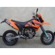 KTM LC4 640 2005/06 DOBLE ESCAPE HOMOLOGADO Y TUBOS DE CONEXIÓN GPE ANN. TITAIUM