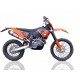 KTM EXCR 2007/11 ESCAPE HOMOLOGADO Y TUBO DE CONEXIÓN GPE ANN. TITAIUM