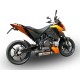 KTM DUKE 690 2008/11 ESCAPE COMPLETO HOMOLOGADO GPE ANN. TITAIUM