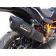 KTM LC 8 1290 SUPER ADV 2015/16 E3 ESCAPE HOMOLOGADO Y TUBO DE CONEXIÓN FURORE NERO