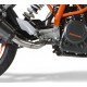 KTM DUKE 390 2013/16 E3 ESCAPE HOMOLOGADO Y CATALIZADO GPE ANN. POPPY