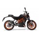 KTM DUKE 390 2013/16 E3 ESCAPE HOMOLOGADO Y CATALIZADO GPE ANN. TITAIUM