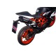 KTM RC 200 2014/16 E3 ESCAPE RACING Y TUBO DE CONEXIÓN FURORE NERO