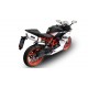 KTM RC 390 2015/2016 E3 ESCAPE HOMOLOGADO Y TUBO DE CONEXIÓN ALBUS CERAMIC