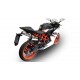 KTM RC 390 2015/2016 E3 ESCAPE HOMOLOGADO Y TUBO DE CONEXIÓN DEEPTONE INOX