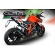 KTM SUPERDUKE 1290 R 2014/16 E3 ESCAPE HOMOLOGADO Y TUBO DE CONEXIÓN FURORE NERO