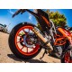 KTM RC 125 2017/20 E4 ESCAPE HOMOLOGADO Y TUBO DE CONEXIÓN DEEPTONE INOX