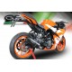 KTM RC 125 2017/20 E4 ESCAPE RACING Y TUBO DE CONEXIÓN FURORE NERO