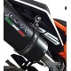 KTM DUKE 125 2017/20 E4 ESCAPE RACING Y TUBO DE CONEXIÓN DEEPTONE INOX