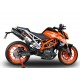 KTM DUKE 250 2017/20 E4 ESCAPE RACING Y TUBO DE CONEXIÓN FURORE NERO