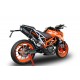 KTM DUKE 250 2017/20 E4 ESCAPE RACING Y TUBO DE CONEXIÓN FURORE NERO