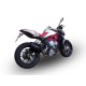 MV AGUSTA BRUTALE 800 2012/16-RR E3 ESCAPE HOMOLOGADO Y CATALIZADO FURORE NERO