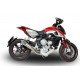 MV AGUSTA RIVALE 800 2014/16 E3 ESCAPE HOMOLOGADO Y TUBO DE CONEXIÓN GPE ANN. TITAIUM