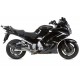 YAMAHA FJR 1300 2006/16 DOBLE ESCAPE HOMOLOGADO Y TUBOS DE CONEXIÓN FURORE NERO