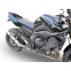 YAMAHA FZ 8 2010/16 ESCAPE HOMOLOGADO Y TUBO DE CONEXIÓN DEEPTONE INOX