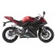 YAMAHA YZF-R 125 I.E. 2014/16 E3 ESCAPE COMPLETO HOMOLOGADO GPE ANN. TITAIUM