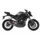 YAMAHA MT 125 2014/16 ESCAPE COMPLETO HOMOLOGADO DEEPTONE INOX