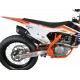 KTM SX-F 450 2016-18 ESCAPE COMPLETO RACING CON DBKILLER FURORE NERO