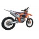 KTM SX-F 450 2020 LÍNEA COMPLETA DA MOTO CAMPO COMPETICIÓN PENTACROSS FULL TITANIUM