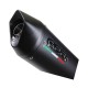 SYM JOYMAX 300 I EVO 2009/11 ESCAPE COMPLETO RACING CON DBKILLER FURORE NERO