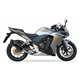 HONDA CB 500 F 16-18 (PC58) XOVE SLIP ON - HEXOVAL XTREM BLACK