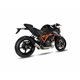 KTM SUPERDUKE 1290 R - GT 17-19 RB SLIP ON - RACE XTREM BLACK