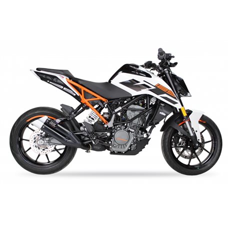 KTM DUKE - RC 390 17-20 L3XB SLIP ON - DUAL HYPERLOW BLACK XL