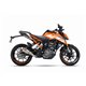 KTM DUKE - RC 125 17-20 RB SLIP ON - RACE XTREM BLACK