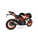 KTM DUKE - RC 125 17-20 RB SLIP ON - RACE XTREM BLACK