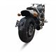 H-D FAT BOB 18-20 HC2-2B SLIP ON (LOWER MUFFLER) - IRONHEAD ROUND BLACK