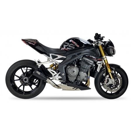 TRIUMPH SPEED TRIPLE 1200 RS 2021 (PB01) RB SLIP ON - RACE XTREM BLACK