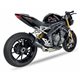 TRIUMPH SPEED TRIPLE 1200 RS 2021 (PB01) RB SLIP ON - RACE XTREM BLACK