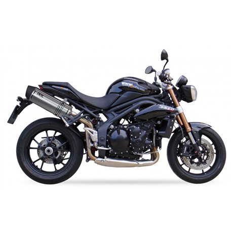 TRIUMPH ST1050 SPEED TRIPLE 11-13 (515NV) SOVE SLIP ON (LEFT MUFFLER) - HEXOVAL XTREM EVOLUTION