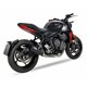 TRIUMPH TRIDENT 660 2021 RCR FULL SYSTEM - ROUND CARBON XTREM