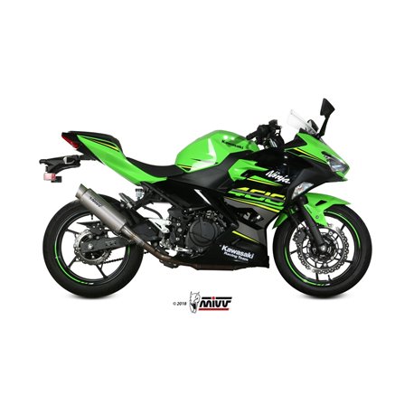 KAWASAKI NINJA 400 2018 - GPP RO TITANIO MIVV