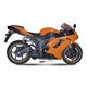 KAWASAKI ZX-6 R 2007 - 2008 SUONO INOX COPA CARBONO MIVV