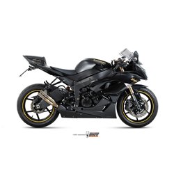 KAWASAKI ZX-6 R 2009 - 2016 DOUBLE GUN FULL TITANIUM MIVV