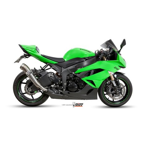 KAWASAKI ZX-6 R 2009 - 2016 GHIBLI INOX/ST. STEEL MIVV