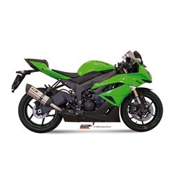 KAWASAKI ZX-6 R 2009 - 2016 SUONO INOX COPA CARBONO MIVV