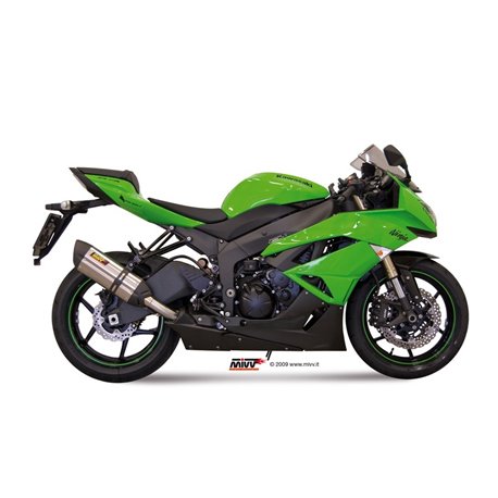 KAWASAKI ZX-6 R 2009 - 2016 SUONO INOX COPA CARBONO MIVV