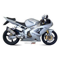 KAWASAKI ZX-6 RR 2003 - 2004 SUONO INOX COPA CARBONO MIVV