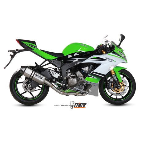 KAWASAKI ZX-6 R 636 2013 - 2016 SPEED EDGE FULL TITANIO COPA CARBONO MIVV