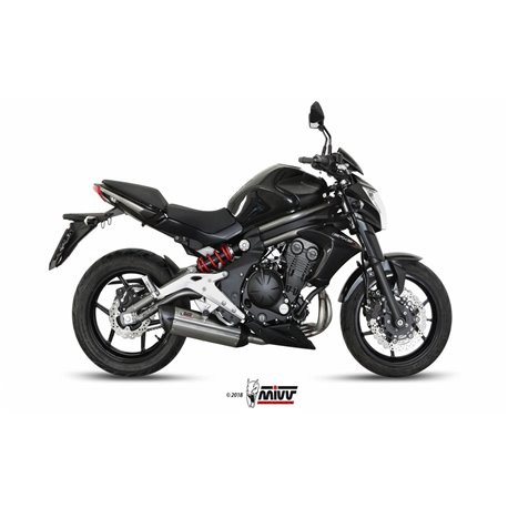 KAWASAKI ER-6N / F 2012 - 2016 SUONO INOX COPA CARBONO MIVV