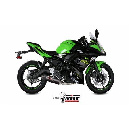 KAWASAKI NINJA 650 2017 - OVAL CARBONO COPA CARBONO MIVV