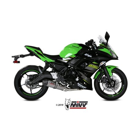 KAWASAKI NINJA 650 2017 - OVAL TITANIO COPA CARBONO MIVV